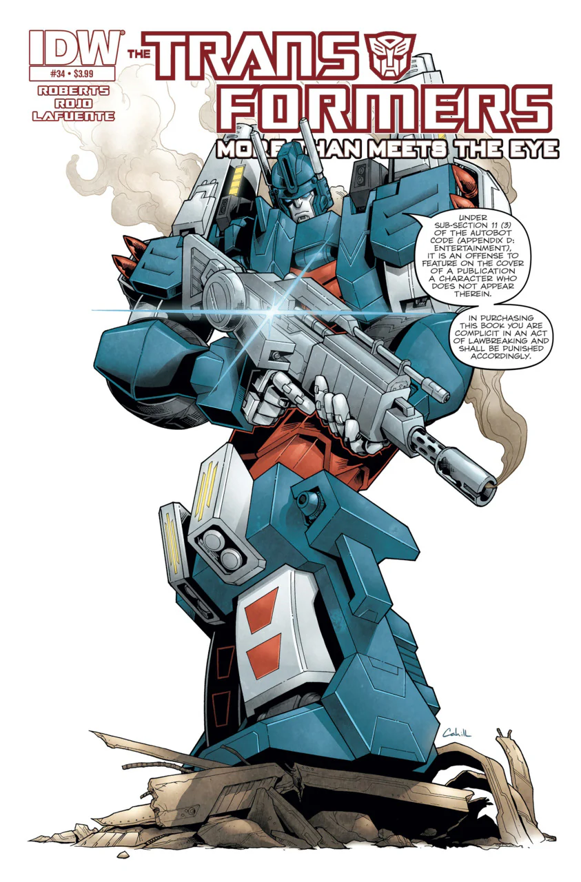 Transformers: More Than Meets the Eye #34