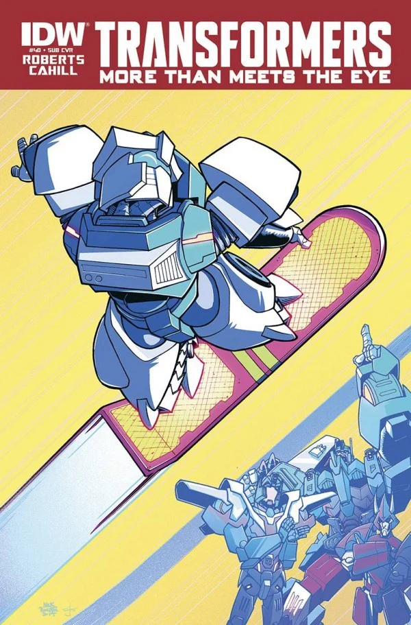 Transformers: More Than Meets the Eye #40 Nick Roche Subscription Variant
