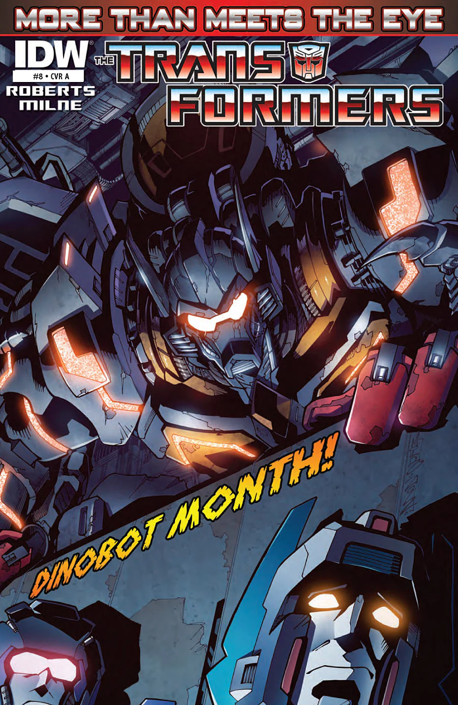 Transformers: More Than Meets the Eye #8 Cover A
