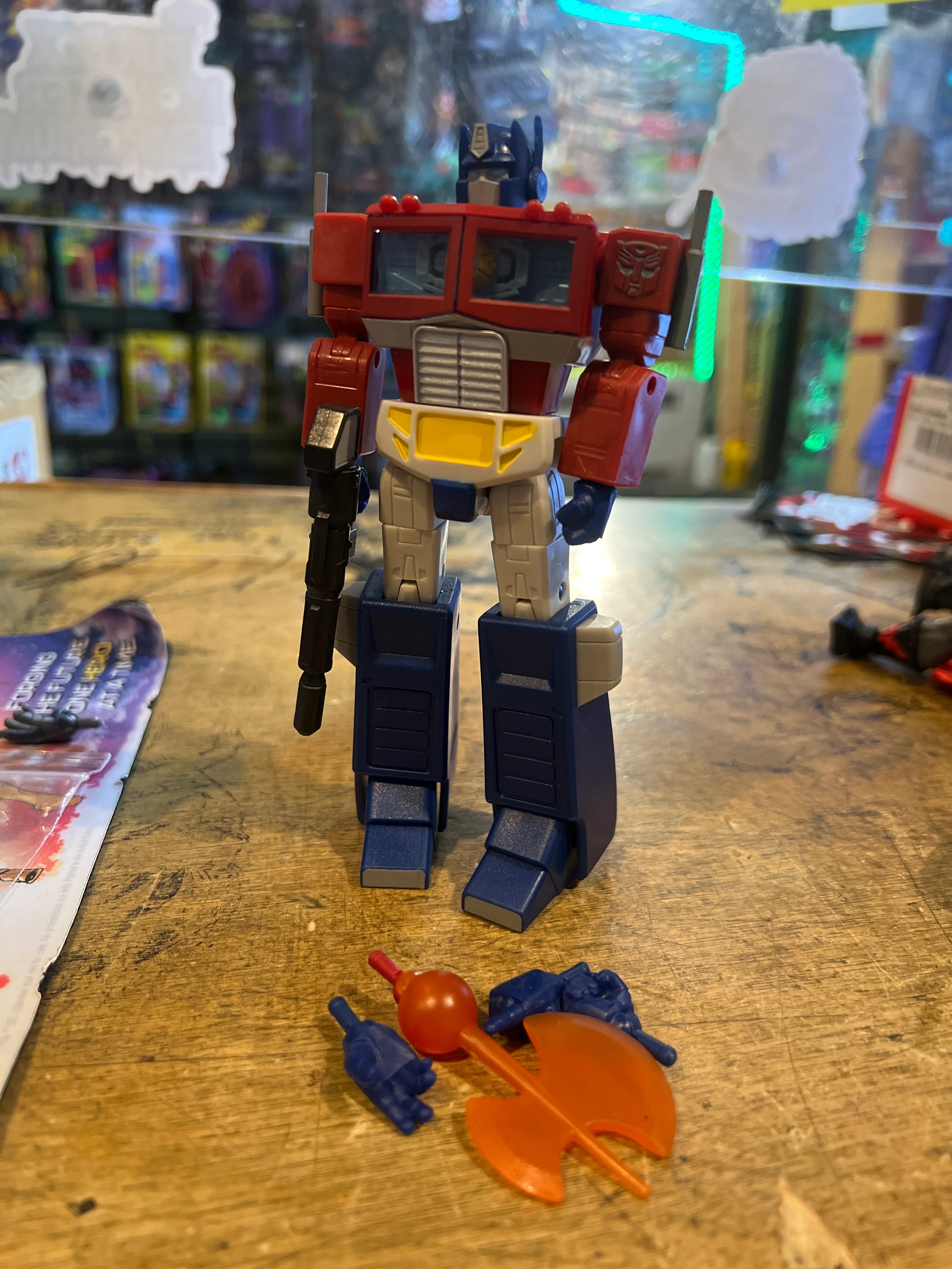Transformers RED : Optimus Prime Loose/ Complete