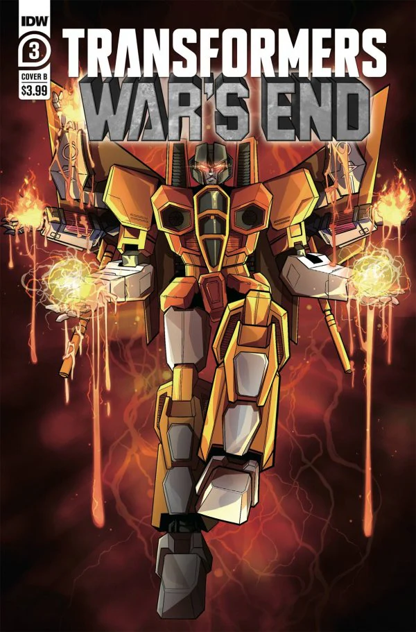 Transformers: War's End #3 Cover B - Susan Margevich Variant