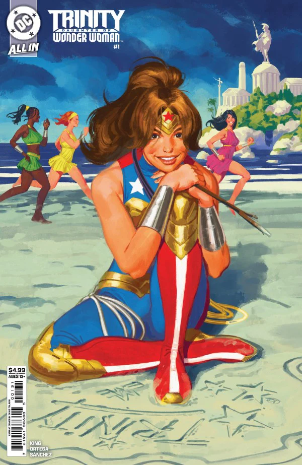 TRINITY: DAUGHTER OF WONDER WOMAN #1 (OF 6) CVR B DAVID TALASKI CARD STOCK VAR