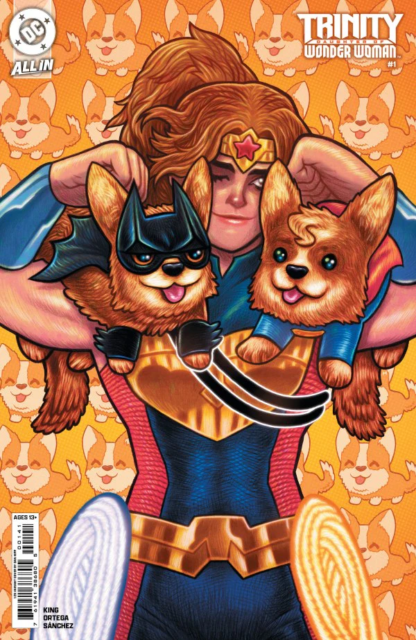 TRINITY: DAUGHTER OF WONDER WOMAN #1 (OF 6) CVR G INC 1:25 DAN HIPP CARD STOCK VAR