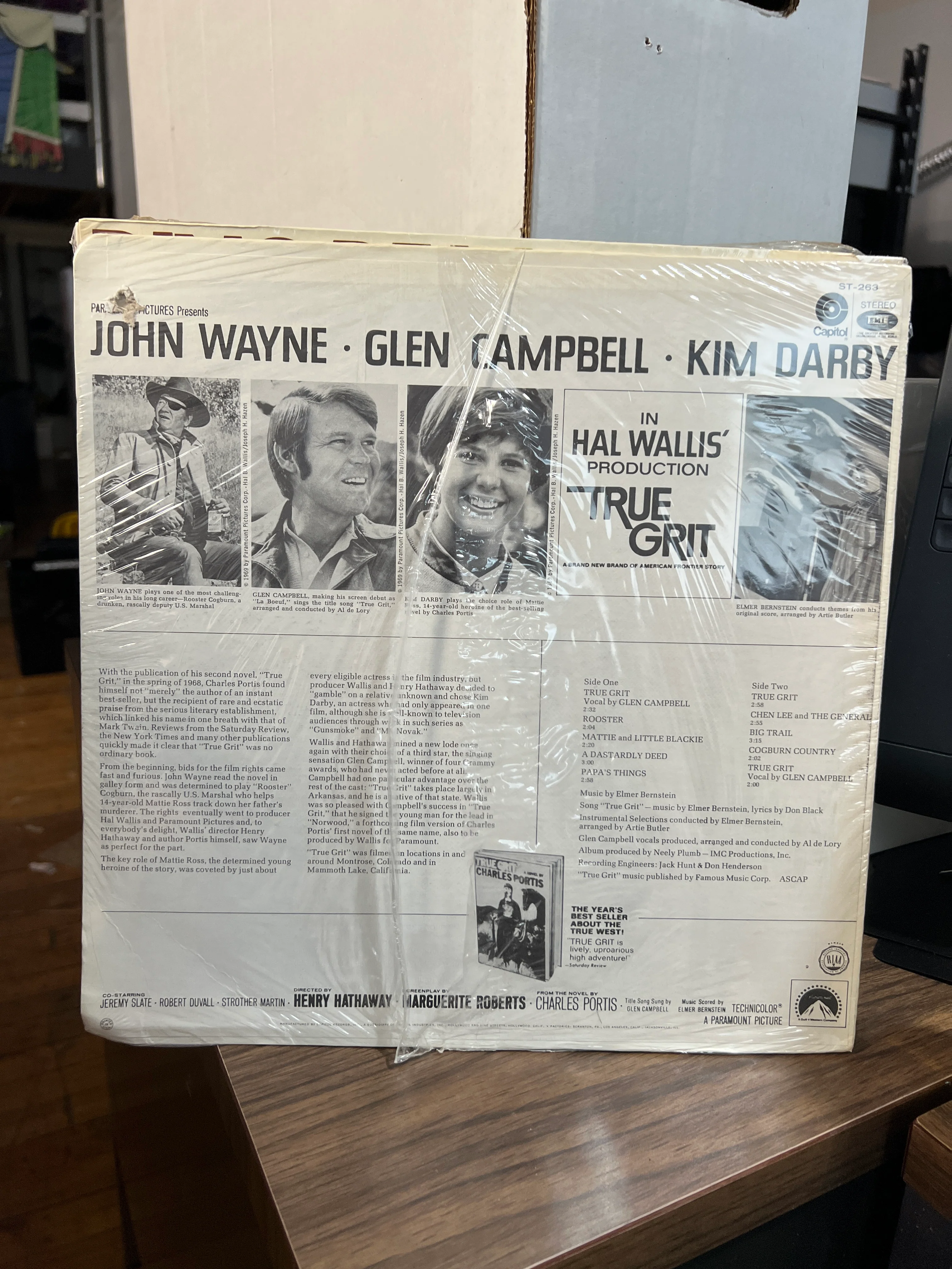 True Grit (Hal Wallis') : LP Sealed - Image 2