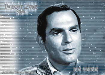 Twilight Zone Archives Trading Cards : Stars of Twilight Zone (1:12) Don Gordon as Salvador Ross in The Self-Improvement of Salvadore Ross