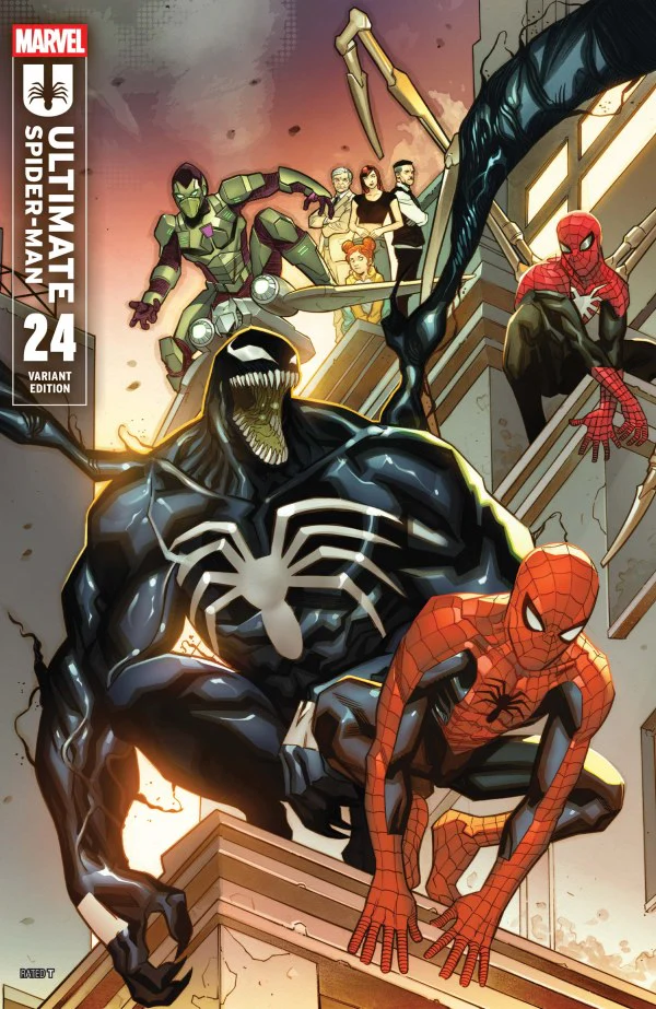 ULTIMATE SPIDER-MAN #24 (2026) DAVID MESSINA HEROES VARIANT