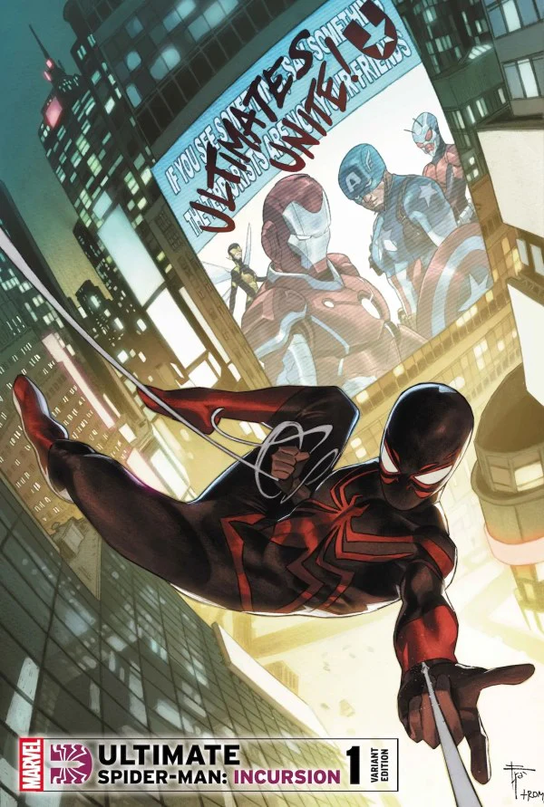 ULTIMATE SPIDER-MAN: INCURSION #1 FRANCESCO MOBILI VARIANT