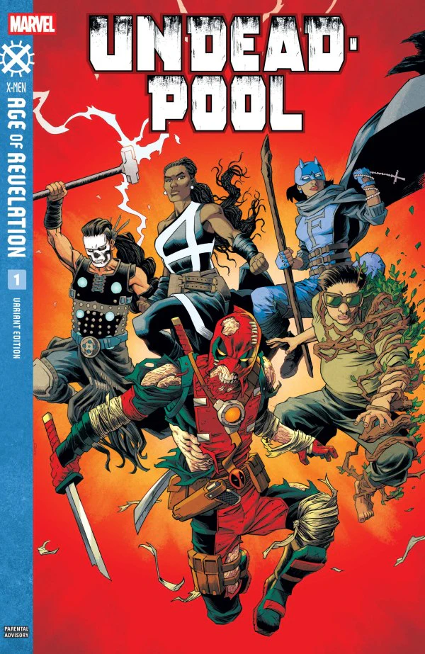 UNDEADPOOL #1 DECLAN SHALVEY INC 1:25 VARIANT [AOR]