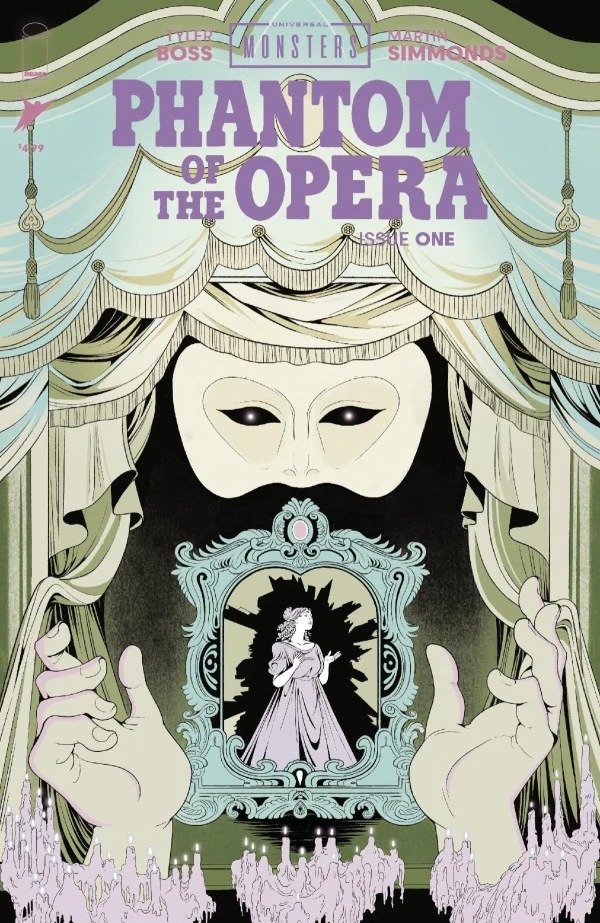 UNIVERSAL MONSTERS PHANTOM OF THE OPERA #1 (OF 4) CVR E INC 1:50 ROSEMARY VALERO OCONNELL VAR