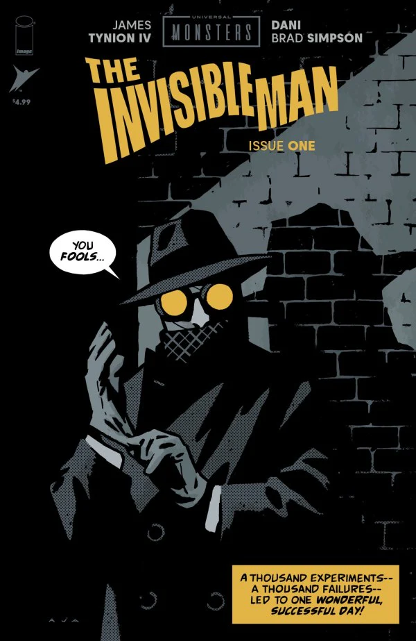 UNIVERSAL MONSTERS: THE INVISIBLE MAN #1 (OF 4) CVR C INC 1:10 DAVID AJA PULP VAR