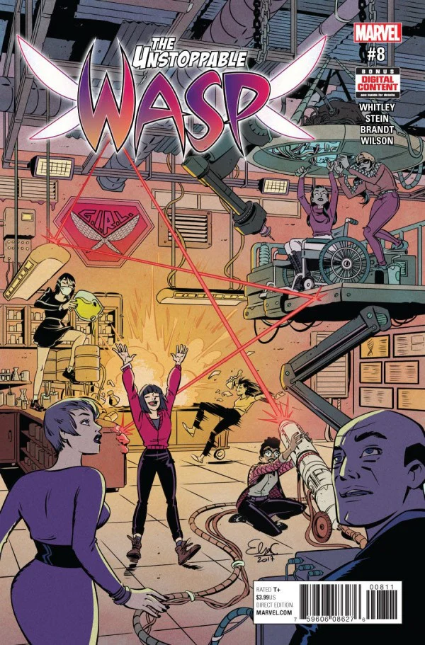 Unstoppable Wasp #8 (2017 1st Series)