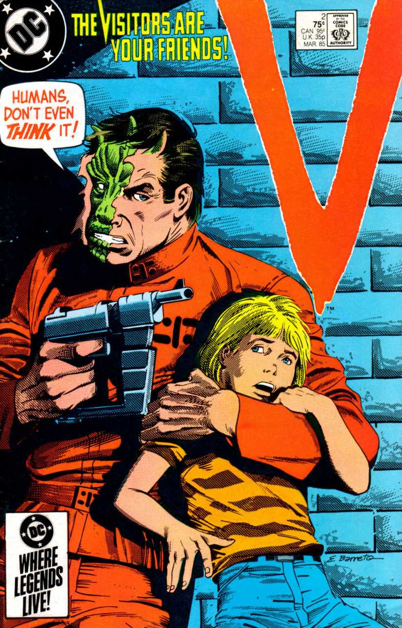 V #2 (1985 DC Series) Based on the TV Series