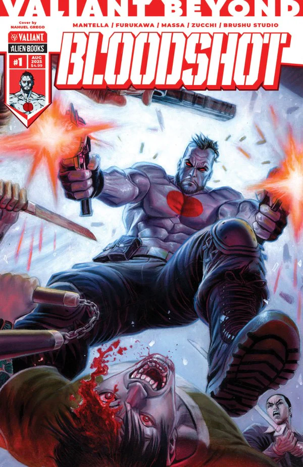 Valiant Beyond: Bloodshot #1 Variant B (Grego Wraparound Variant)