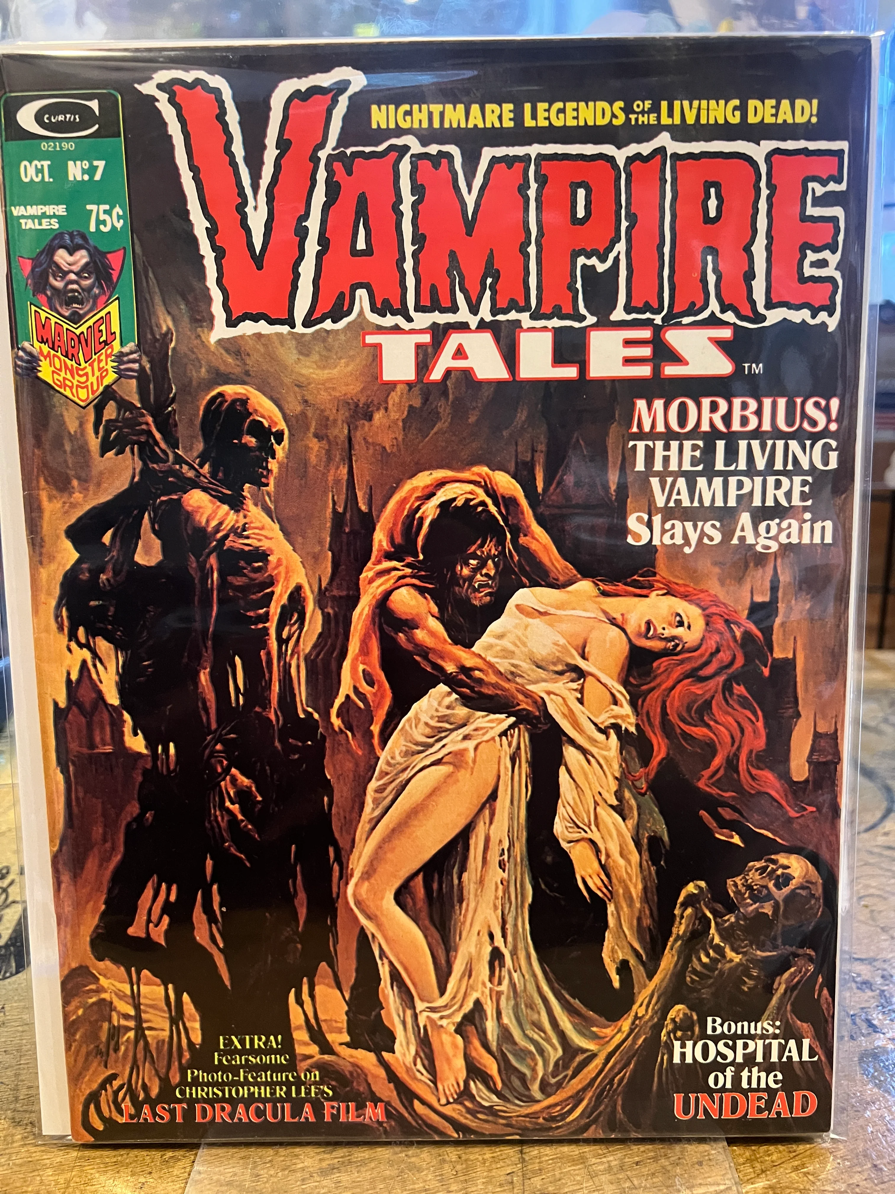 Vampire Tales #7 (Marvel/Curtis Magazine)