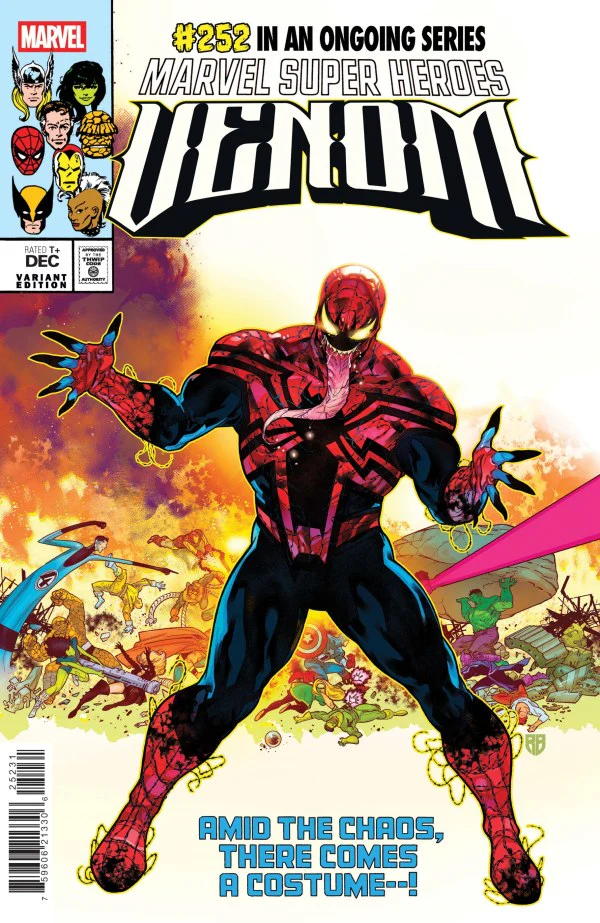 VENOM #252 (2025) R.B. SILVA HOMAGE VARIANT