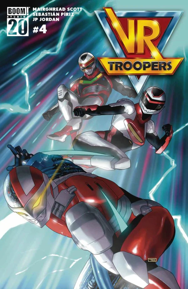 VR Troopers #4 A Main (Dressed  Clarke)
