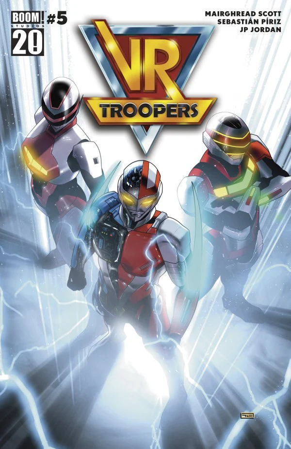 VR Troopers #5 A Main (Dressed  Clarke)