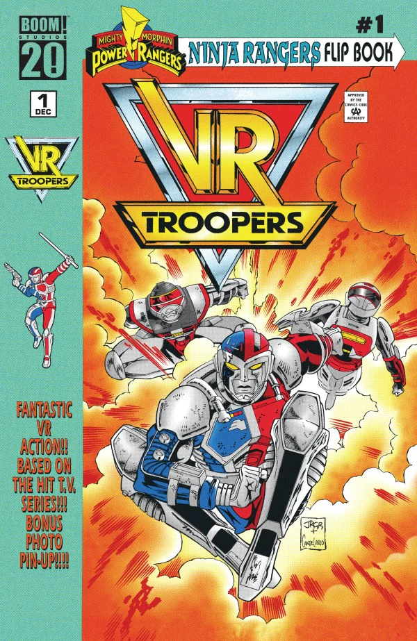 VR Troopers/Power Rangers Flipbook Facsimile Edition #1 A Main (Dressed Smith & Ross)