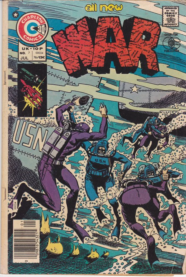 War #7 (Charlton 1975 Series)
