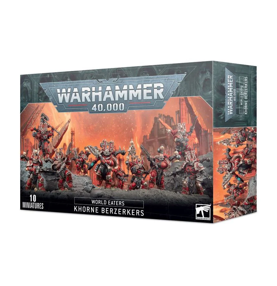 Warhammer 40,000 : World Eaters - Khorne Berzerkers