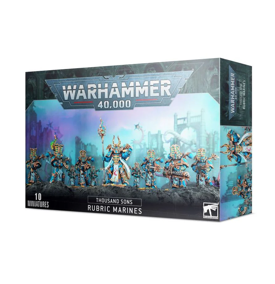 Warhammer 40,000 : Thousand Sons Rubric Marines
