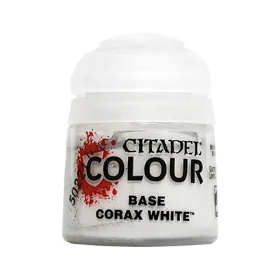 WARHAMMER: Base Corax White (12ml) Paint