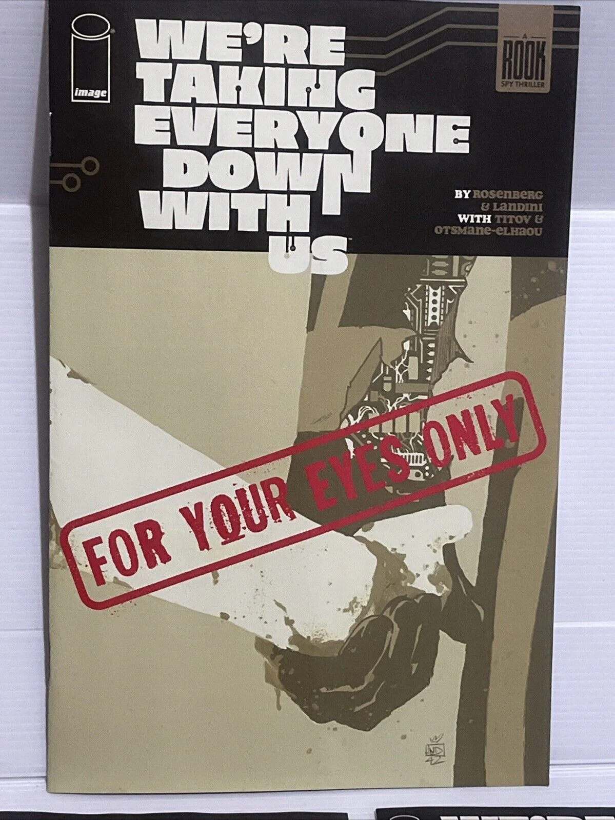 WERE TAKING EVERYONE DOWN WITH US & TINY ONION (ASHCAN SPLIT BOOK)