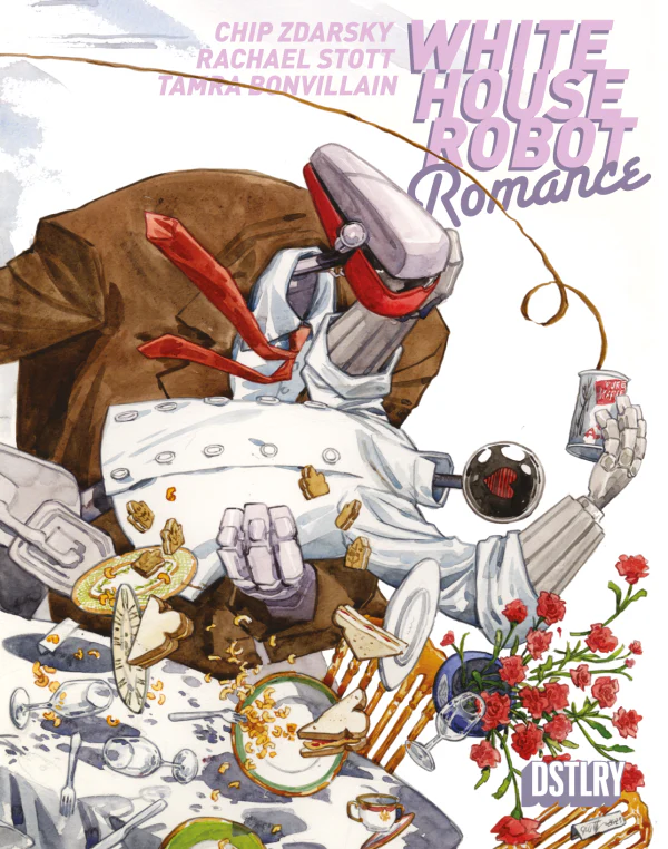 WHITE HOUSE ROBOT ROMANCE #1 JILL THOMPSON VARIANT (Magazine Size)