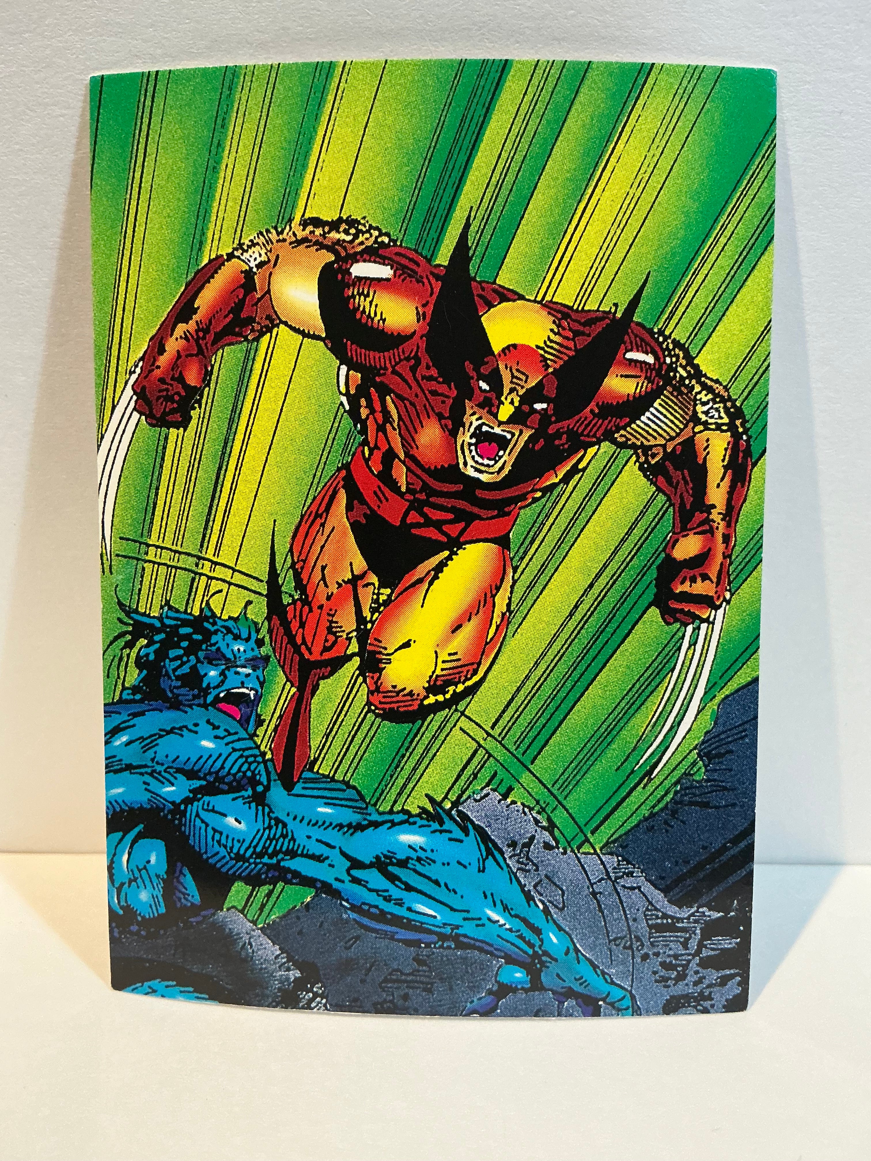 Wolverine : From Then 'Till Now (1992 Trading Card) : #47 Fastball Special