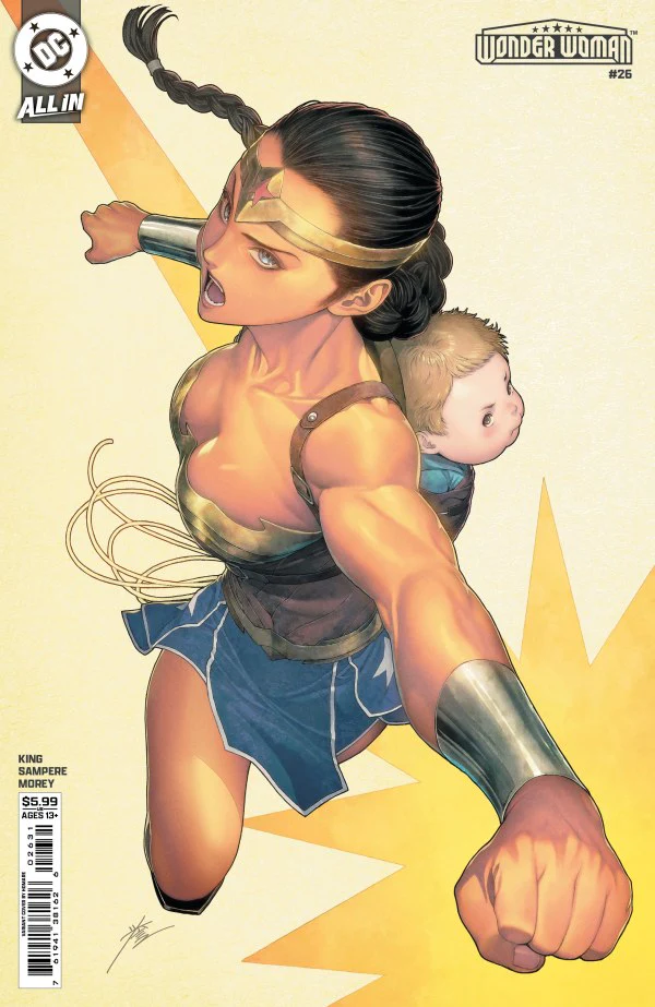 WONDER WOMAN #26 (2025) CVR C HOMARE CARD STOCK VAR