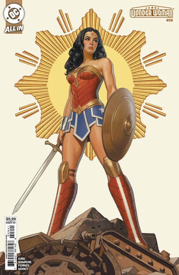 WONDER WOMAN #28 (2025) CVR D GREG SMALLWOOD CARD STOCK VAR