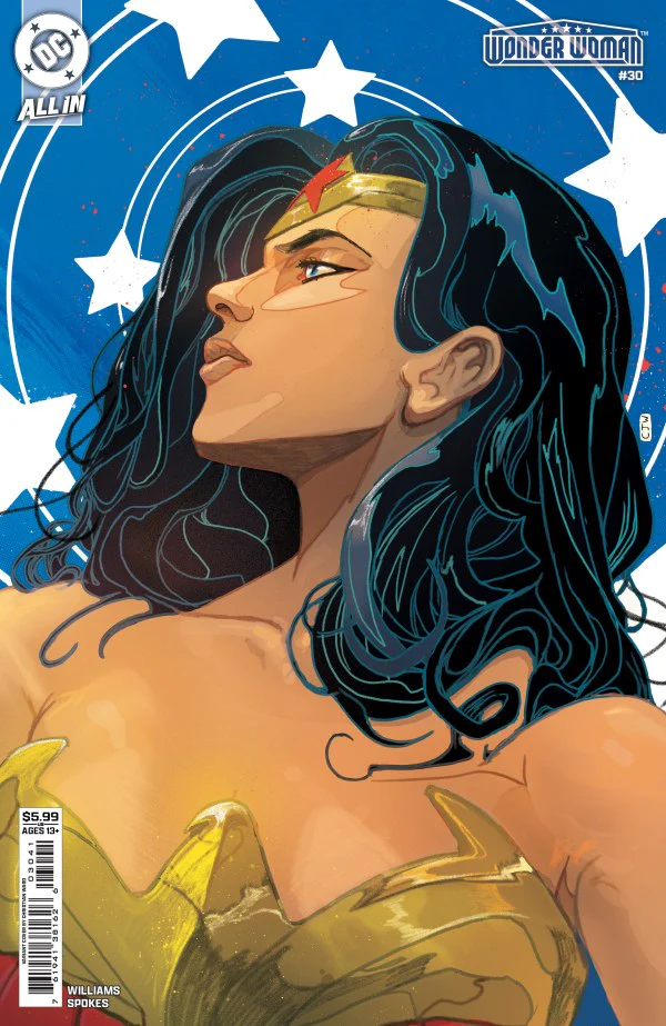 WONDER WOMAN #30 (2026) CVR D CHRISTIAN WARD CARD STOCK VAR