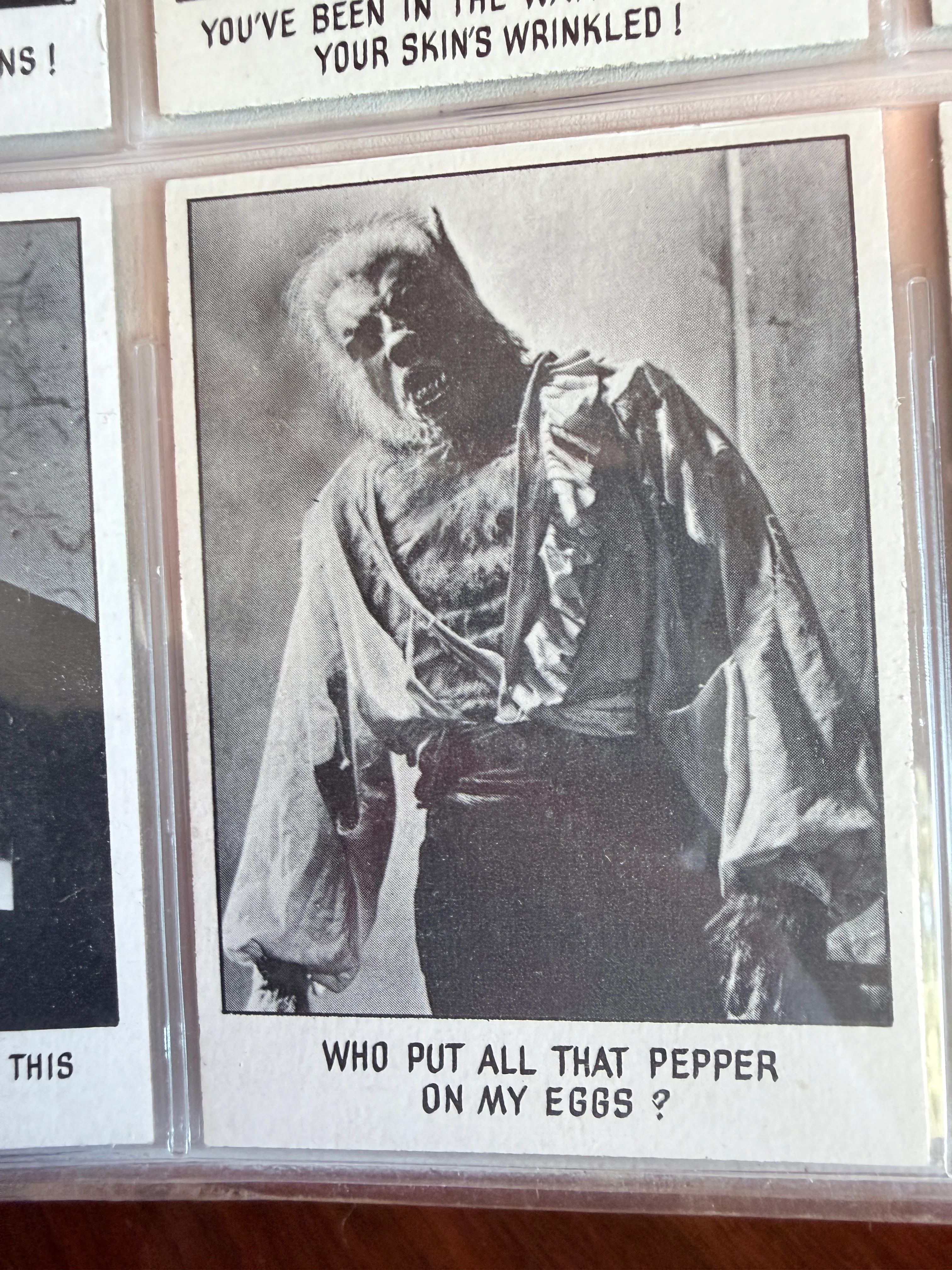 You’ll Die Laughing 1973 Trading Card Series #119