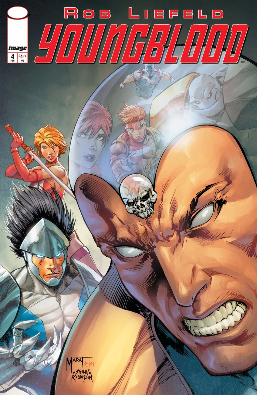 YOUNGBLOOD #4 (2025) CVR D MARAT MYCHAELS VAR