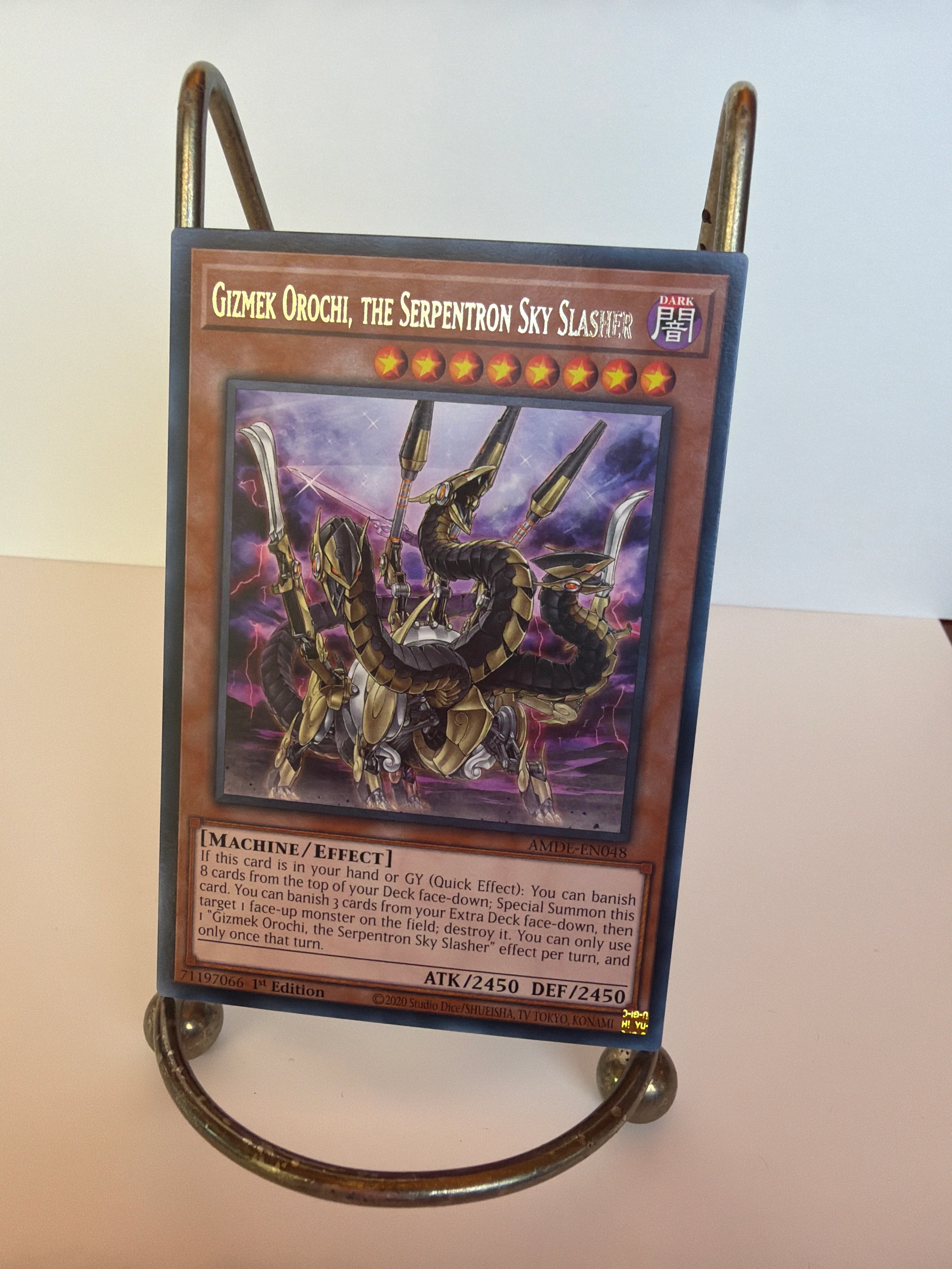 Yu-Gi-Oh! Amazing Defenders : Gizmek Orochi, The Serpentron Sky Slasher