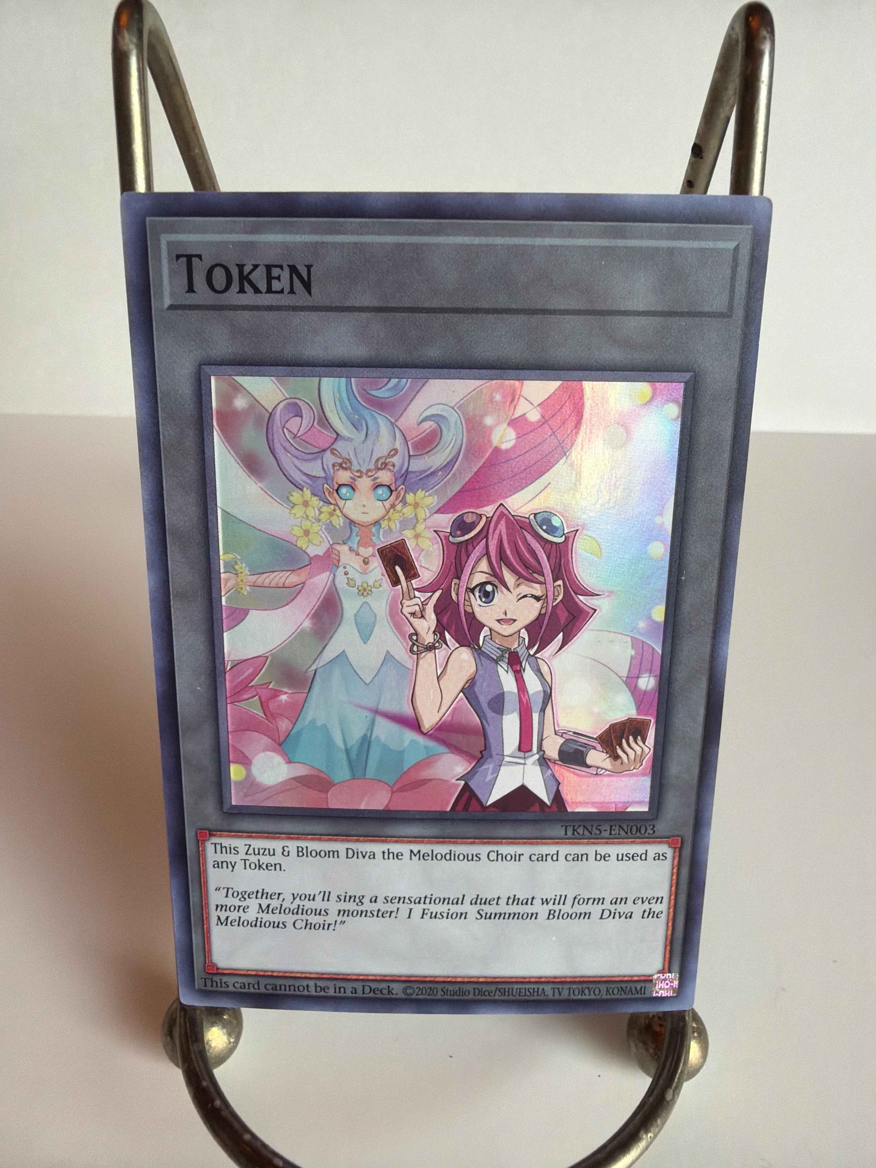 Yu-Gi-Oh! : Legacy of Destruction TOKEN : Zuzu and Bloom Diva the Melodious Choir