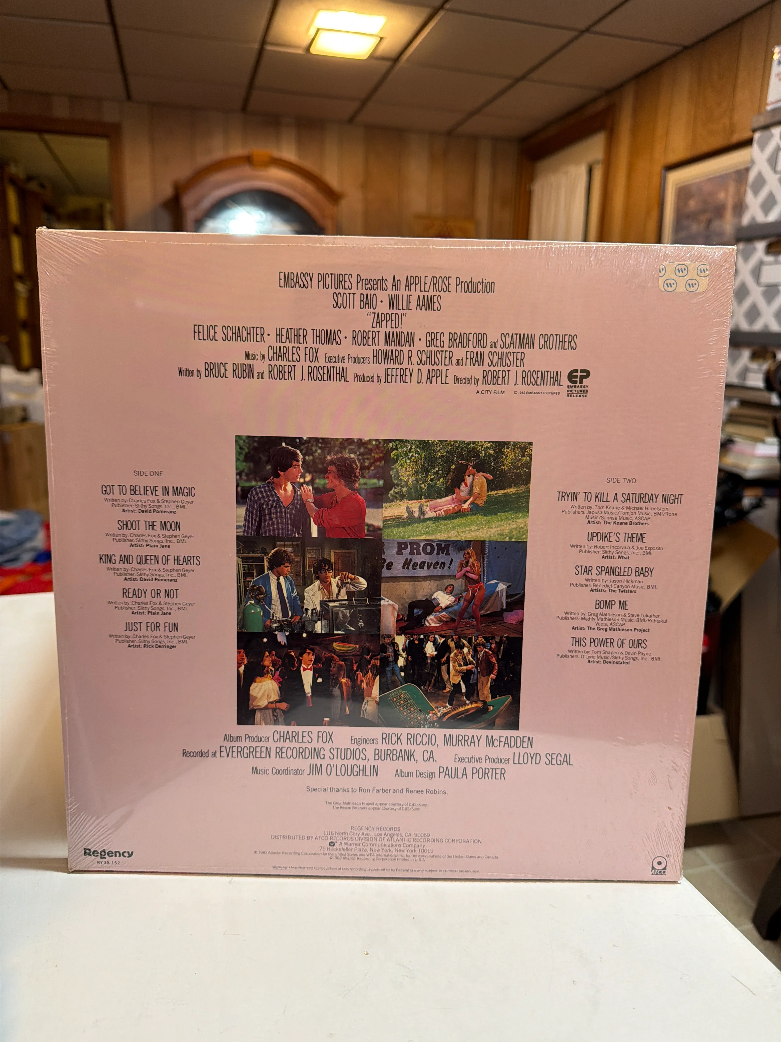 Zapped! Original Soundtrack OST Mint / Sealed - Image 2