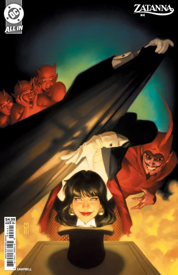 ZATANNA #4 (OF 6) CVR C MIGUEL MERCADO CARD STOCK VAR
