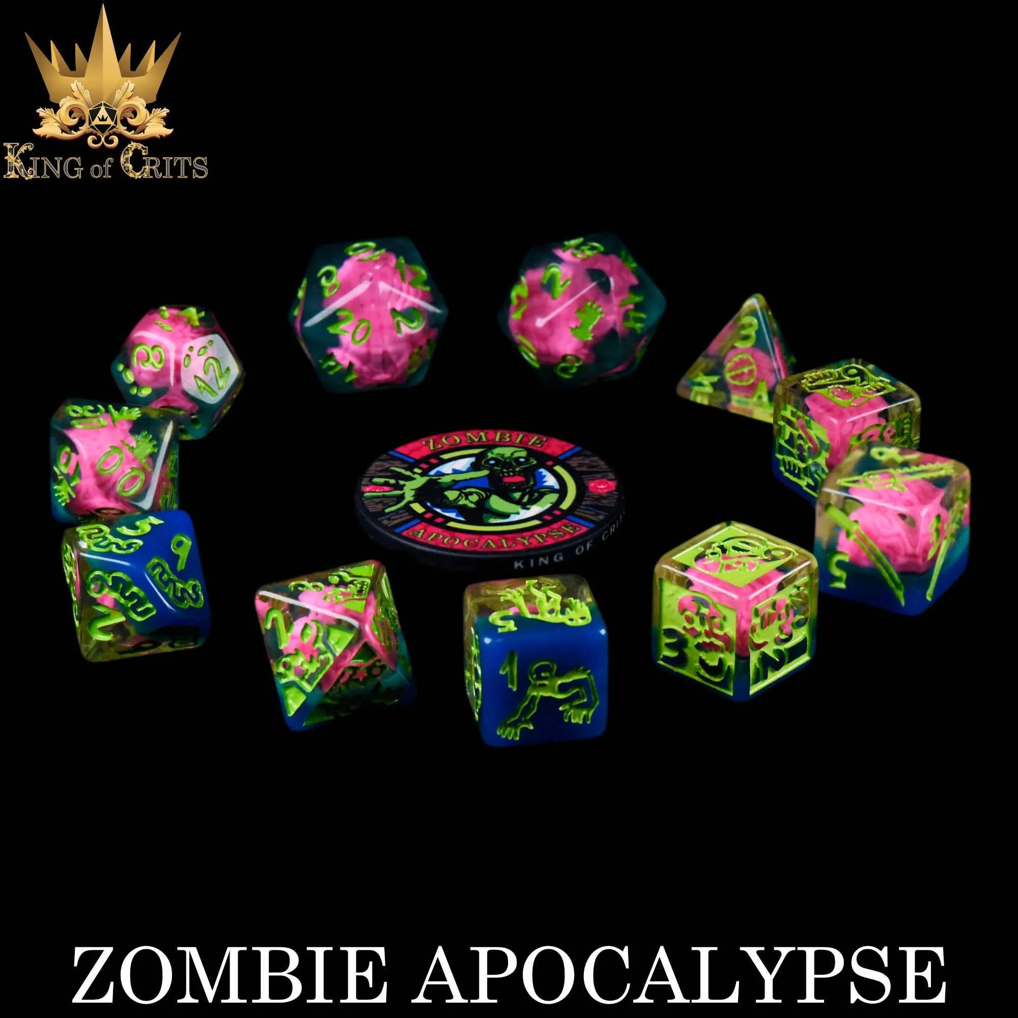 Zombie Apocalypse - 11 Dice Set - Image 3