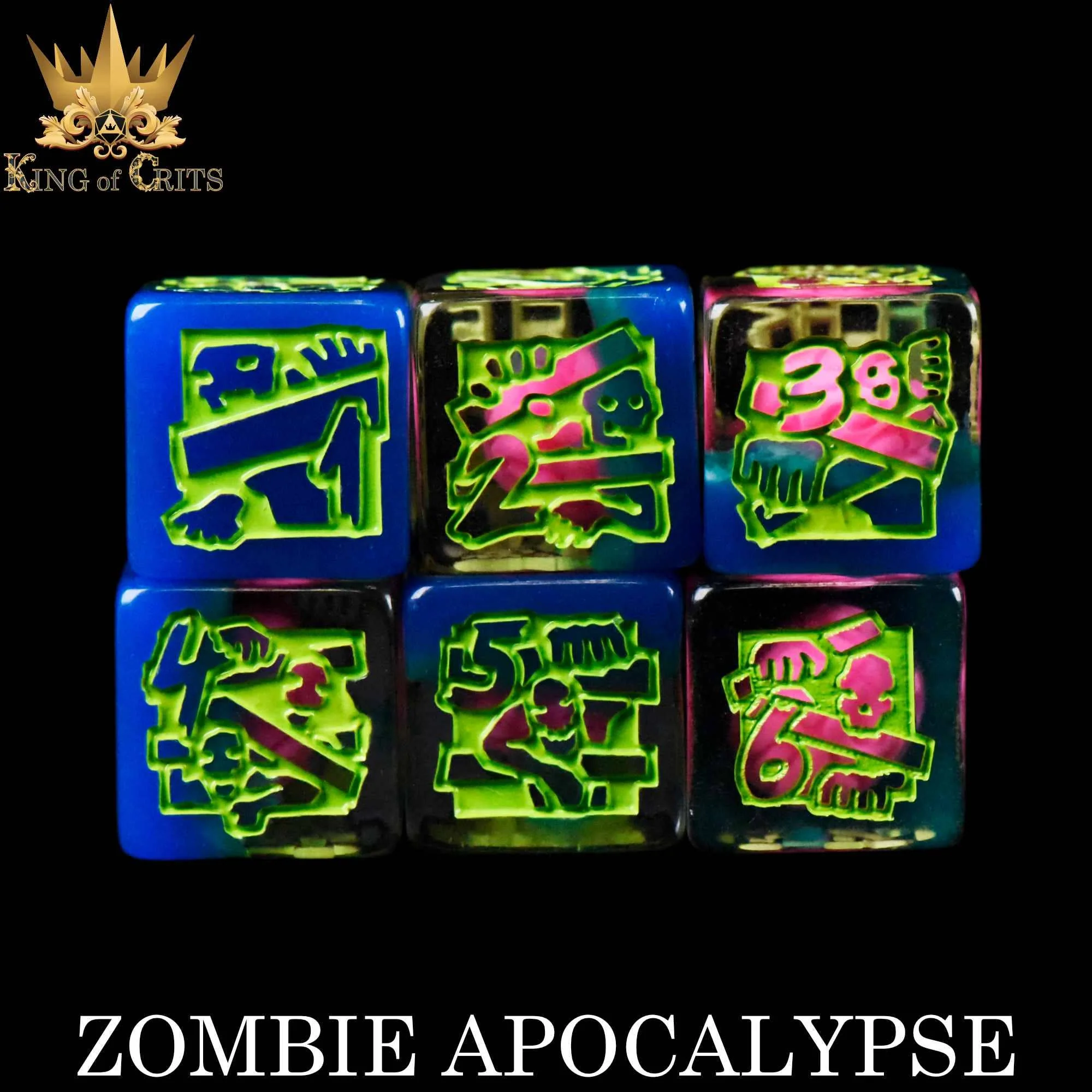 Zombie Apocalypse - 11 Dice Set - Image 4