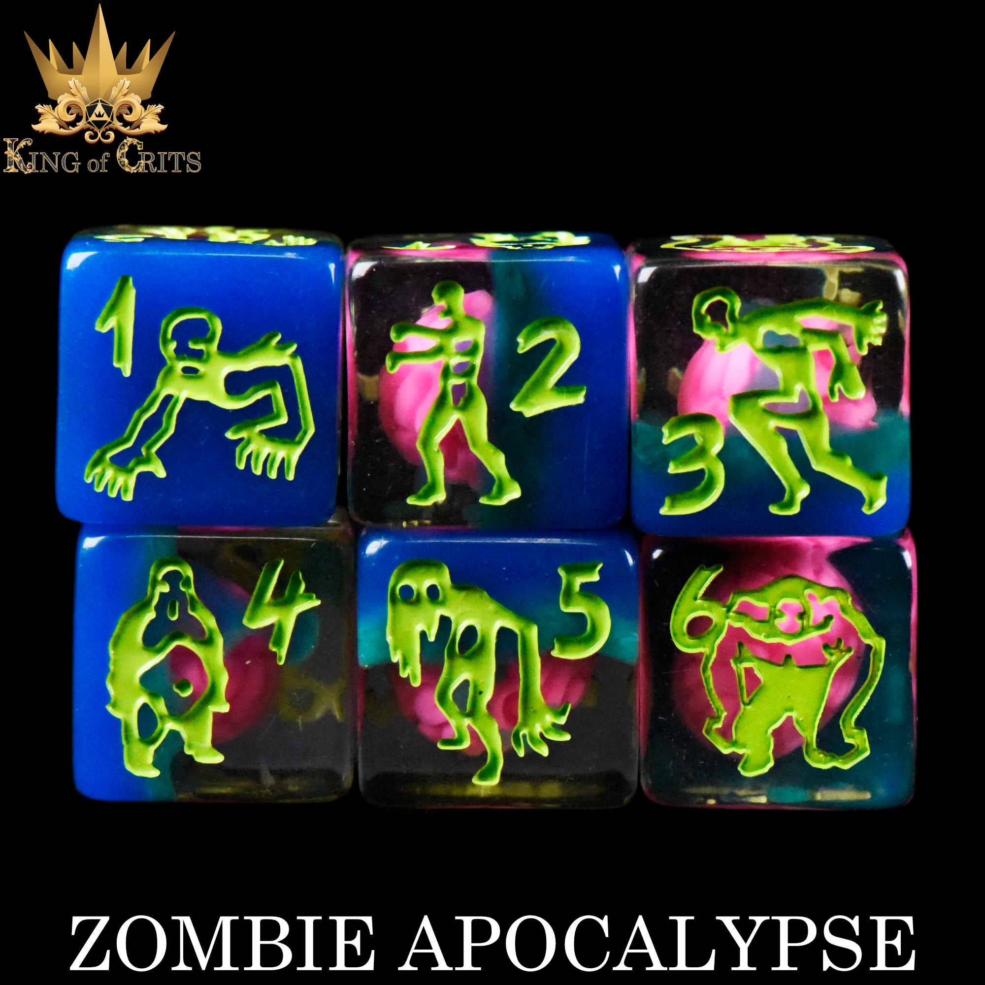 Zombie Apocalypse - 11 Dice Set - Image 6