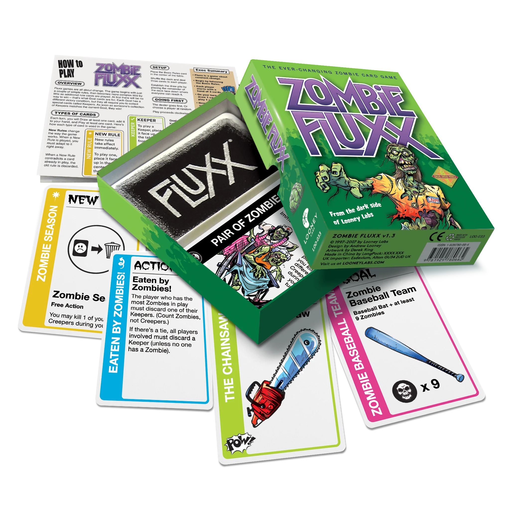 Zombie Fluxx Card Game - Image 2
